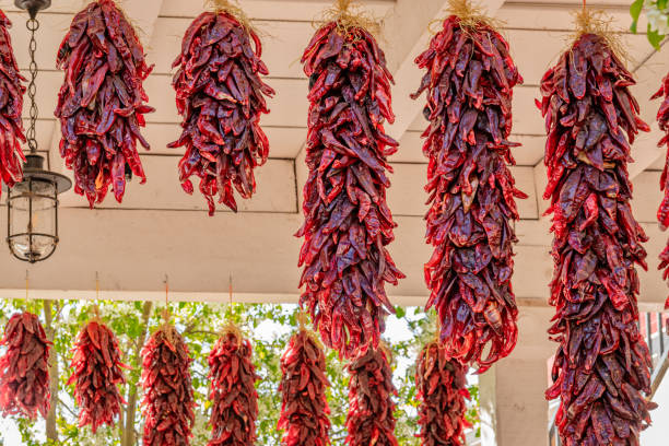 istock Hanging Chili Peppers New Mexico 2151708747