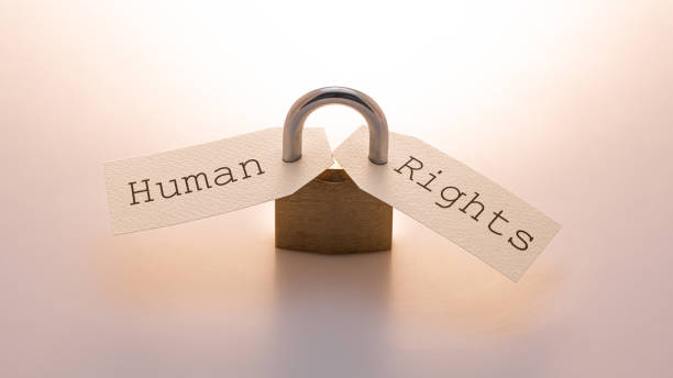 istock Symbolic Representation of Securing Human Rights With a Padlock 2151711342