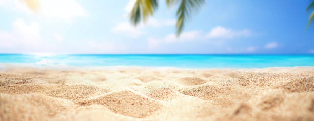 istock Bright beautiful background image of a tropical island panorama. 2151712008