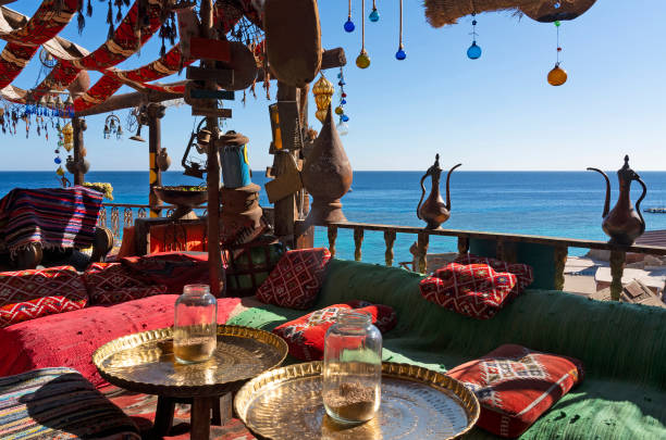 istock Sharm El-Sheikh, Egypt: vintage cafe 2151713385