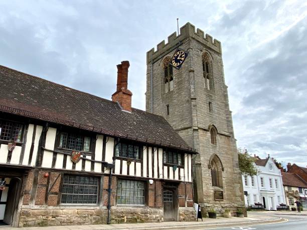 istock Old church in Henley in Arden 2151714644