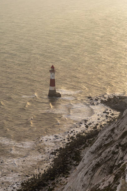 istock Lighthouse on Soth Coast of England 2151715419