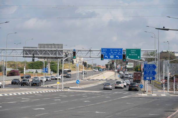 istock Yerushalaim Rd. between Herzliya and Raanana, 2151715491
