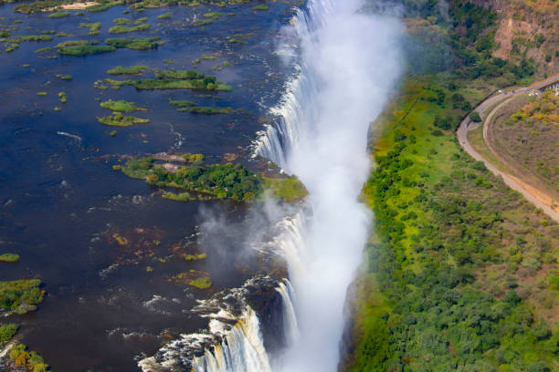 istock Victoria Falls from the sky 2151717298