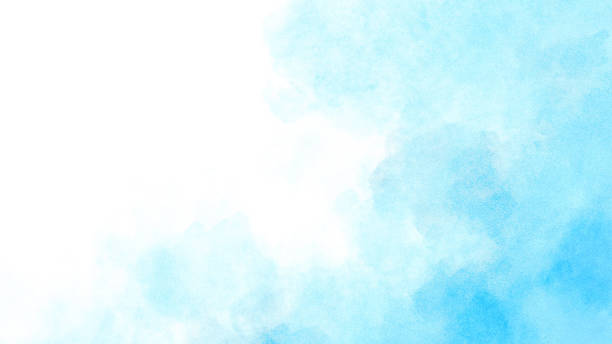 istock Abstract Watercolor Background with Stipple Texture - Turquoise Aqua 2151719733