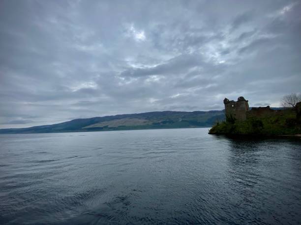 istock Loch ness from boat on cloudy day. 2151721775