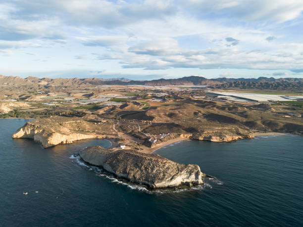 istock Cuatro Calas in Murcia aerial shot 2151721827