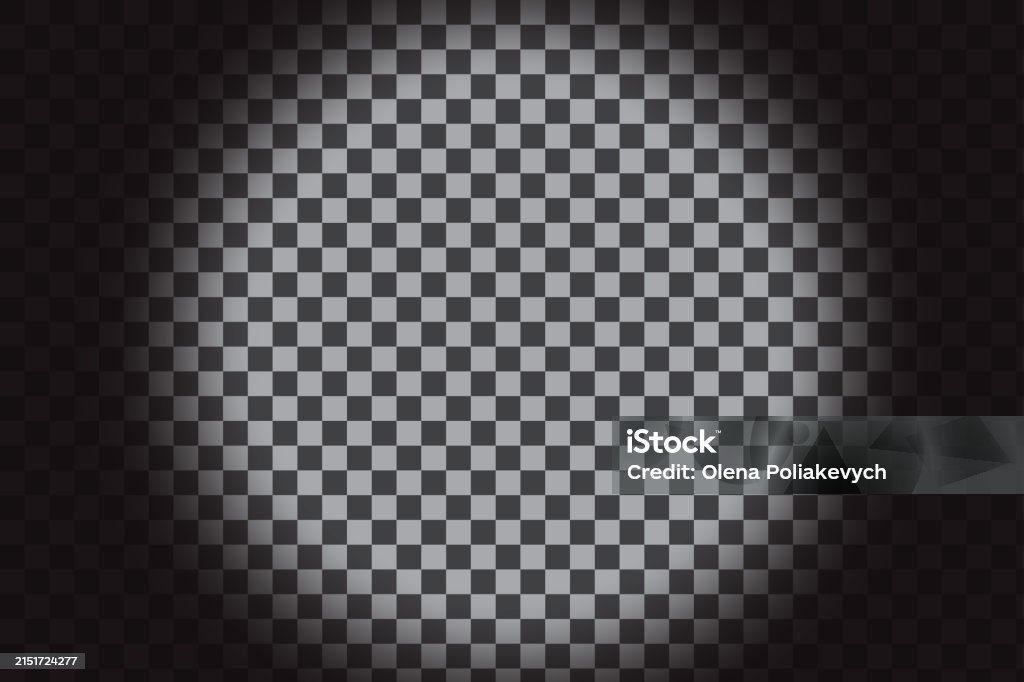 Checker Pattern Gradation Checkerboard Pattern With Central Spotlight Gradient Fade Vector Design ...