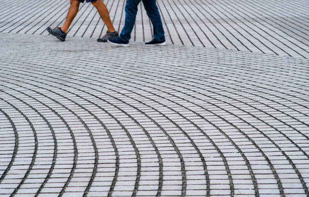 istock Patterned pavement in Chiang Kai-shek Memorial Hall, Taipei Taiwan. 2151725555