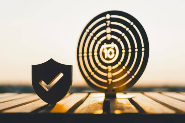 Shield protect icon, Security protection and health insurance. Ideas about increasing the insurance amount Better and more comprehensive insurance coverage.