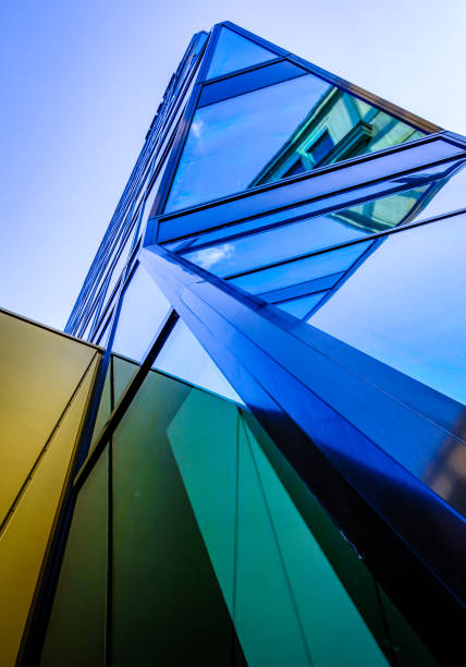 typical windows of an office building
