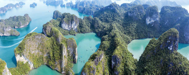istock Panoramic view of Ha Long Bay 2151739109