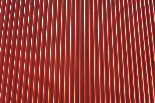 Corrugated concrete wall texture