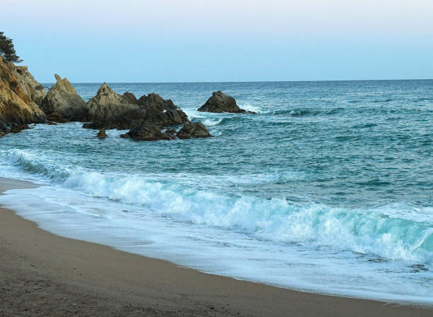 istock Sea view in the evening. Lloret de Mar. Spain. 2151753097