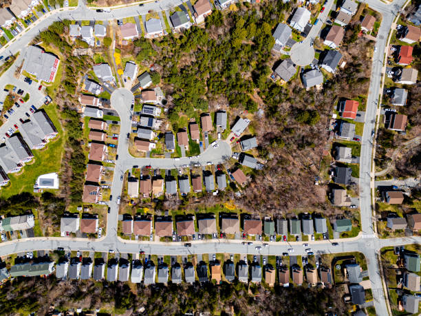 istock Aerial View of Suburb 2151754795