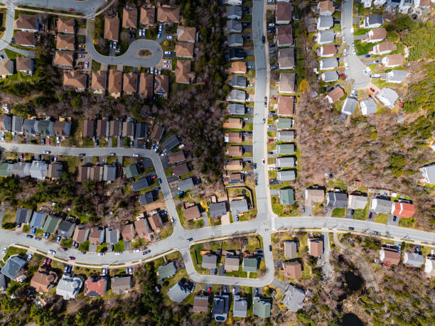 istock Aerial View of Suburb 2151754859