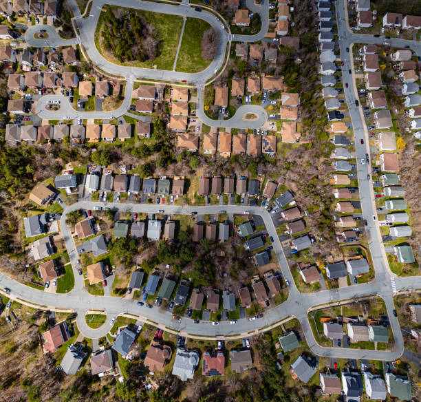 istock Aerial View of Suburb 2151754871