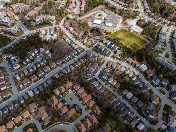 istock Aerial View of Suburb 2151754873