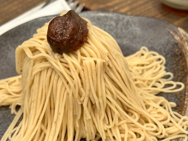 istock Japanese mont blanc dessert 2151755942