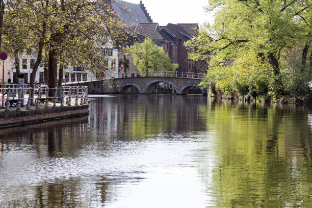 istock Mirror canal in Brugge 2151763338