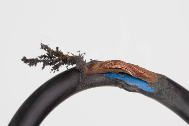 istock Risks of worn-out cables. 2151767961