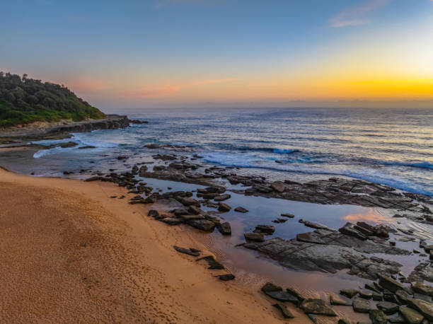 istock Summer sunrise at the seaside bay 2151798761