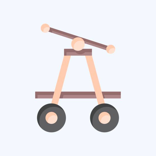 istock Icon Pump Trolley. related to Train Station symbol. flat style. simple design illustration 2151814382