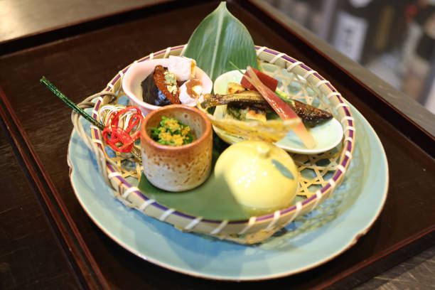 istock Luxurious dishes at high-class Japanese restaurant 2151822704