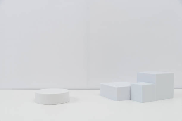 istock podiums or stages for cosmetics over clean 2151824285