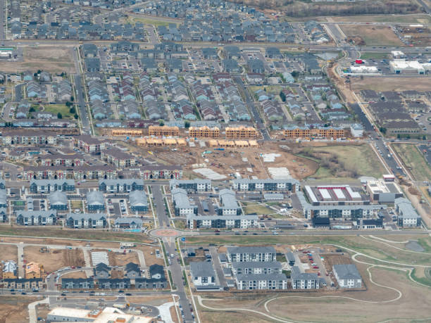 istock aerial view of Denver suburbs. 2151826211