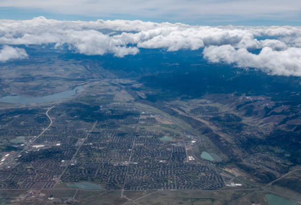 istock aerial view of Denver suburbs. 2151826212