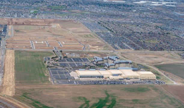 istock aerial view of Denver suburbs. 2151826215