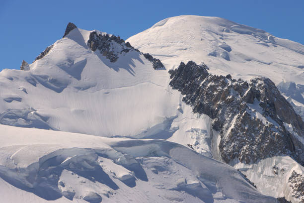 Mont Blanc (4810) with Mont Maudit (4465)