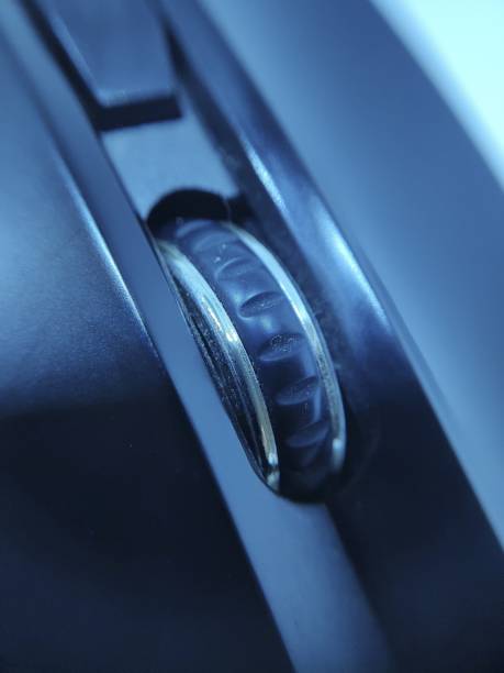 istock The closeup image of Computer mouse's scroll wheel 2151830839