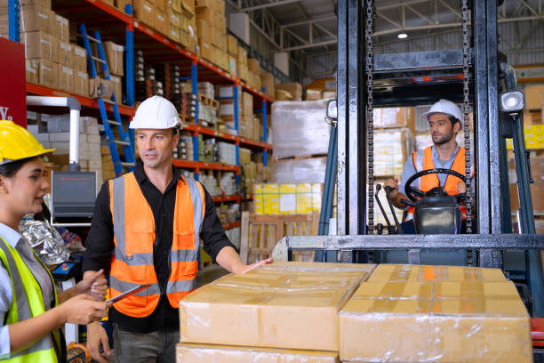 istock Blue collar workers are working at factory. 2151832430
