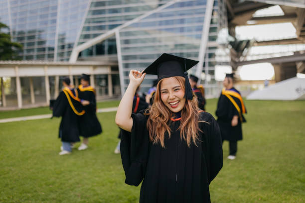 istock Portrait of a graduated student 2151842077