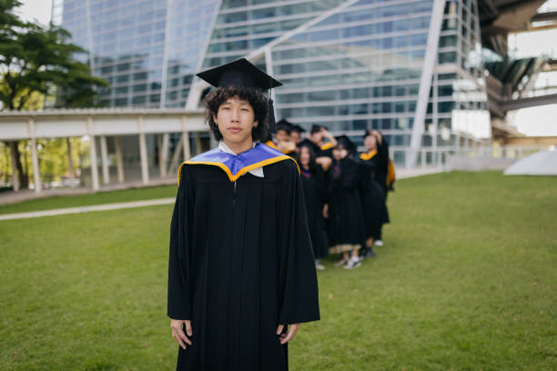 istock Portrait of a graduated student 2151842086