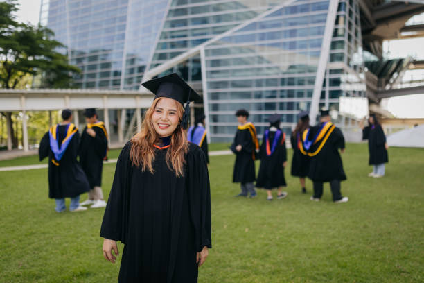 istock Portrait of a graduated student 2151842088
