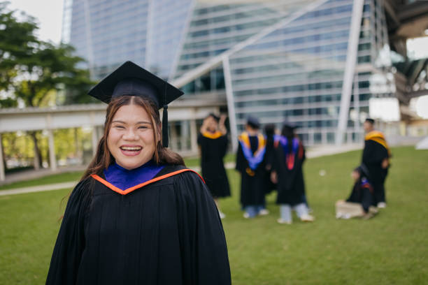 istock Portrait of a graduated student 2151842112