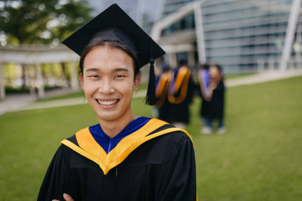 istock Portrait of a graduated student 2151842141