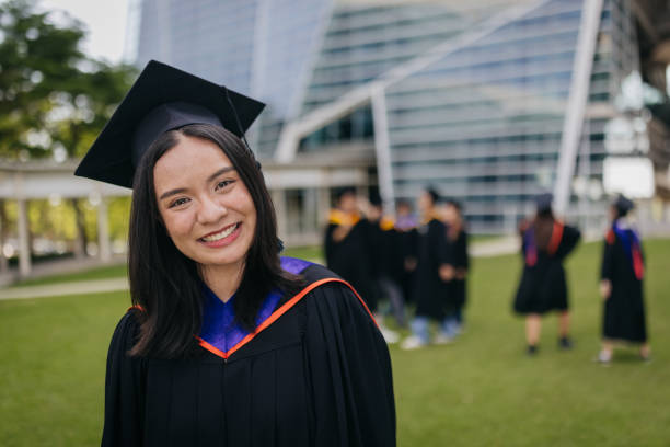 istock Portrait of a graduated student 2151842142