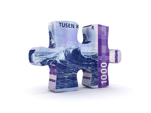 istock Norwegian krone money finance puzzle 2151843900