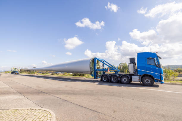istock Efficient Transportation of a Wind Turbine Blade 2151846062