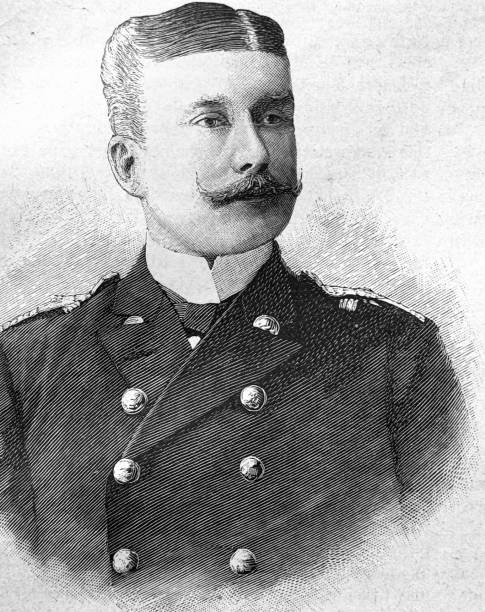 istock Portrait of a passenger ship captain with mustache 2151849890