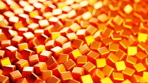 istock Abstract 3D background composed of cubes, creating a visually striking and geometrically complex landscape. 2151852556