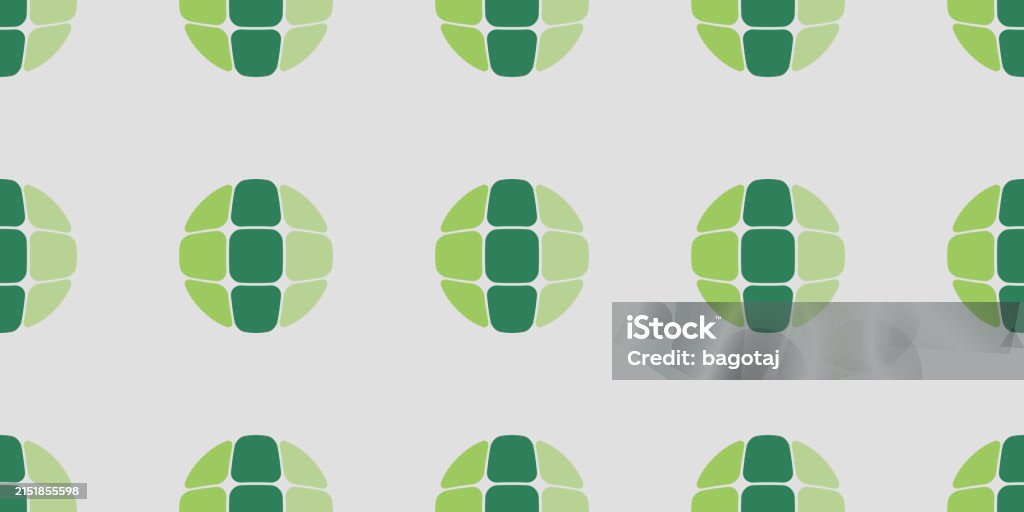 Green Pattern Symbol Green Round Symbols Pattern Stock Illustration - Download Image Now ...