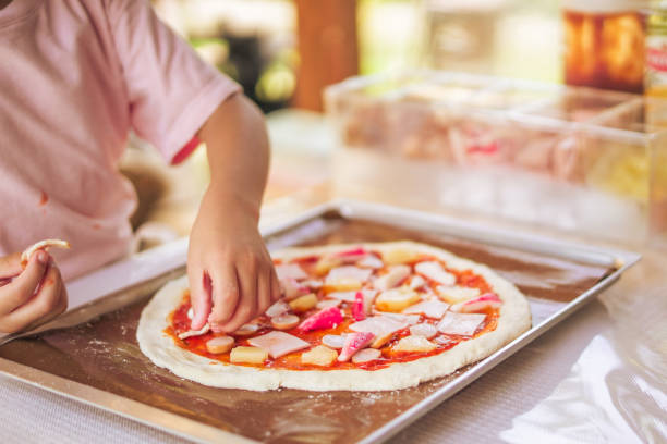istock Close-up Decorate Homemade pizza 2151855634