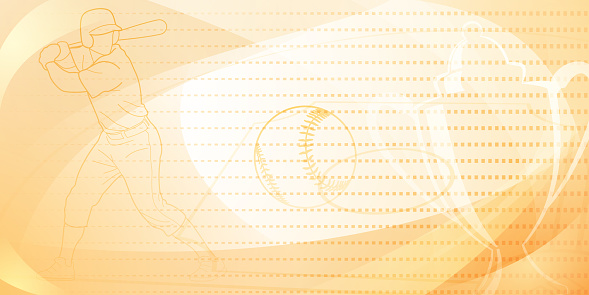 Baseball Color Background Baseball Themed Background Stock Illustration - Download Image Now ...