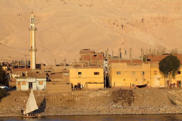 istock Landscape along the Nile river between Luxor and Aswan, Egypt 2151860813