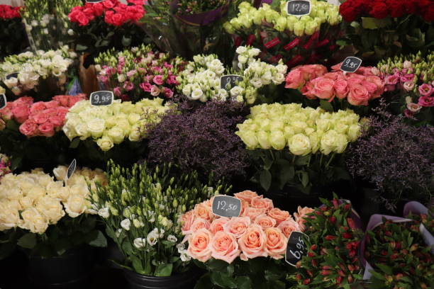 istock Roses in a flower shop 2151861483